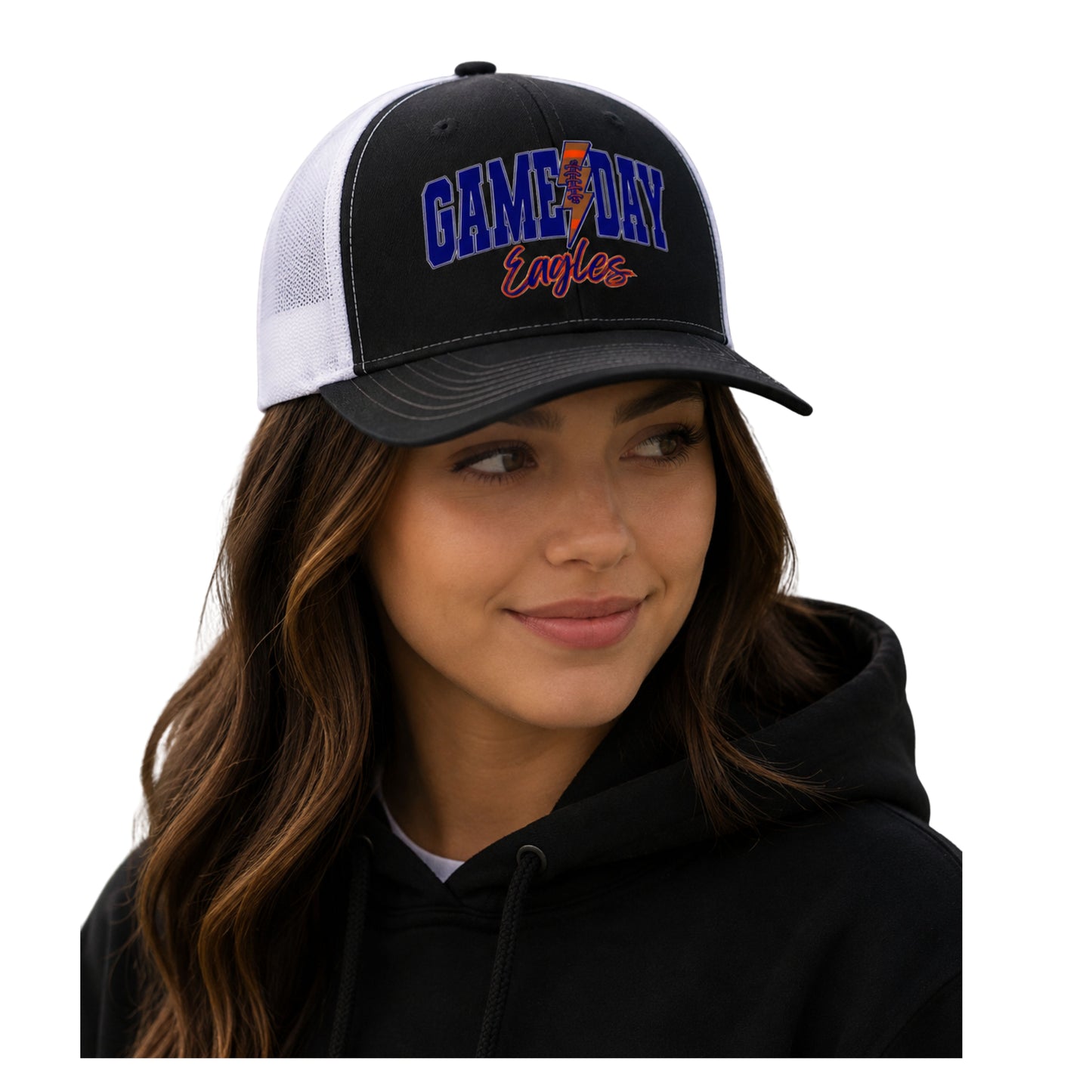 GK Eagles Colored Logo Adjustable Hats