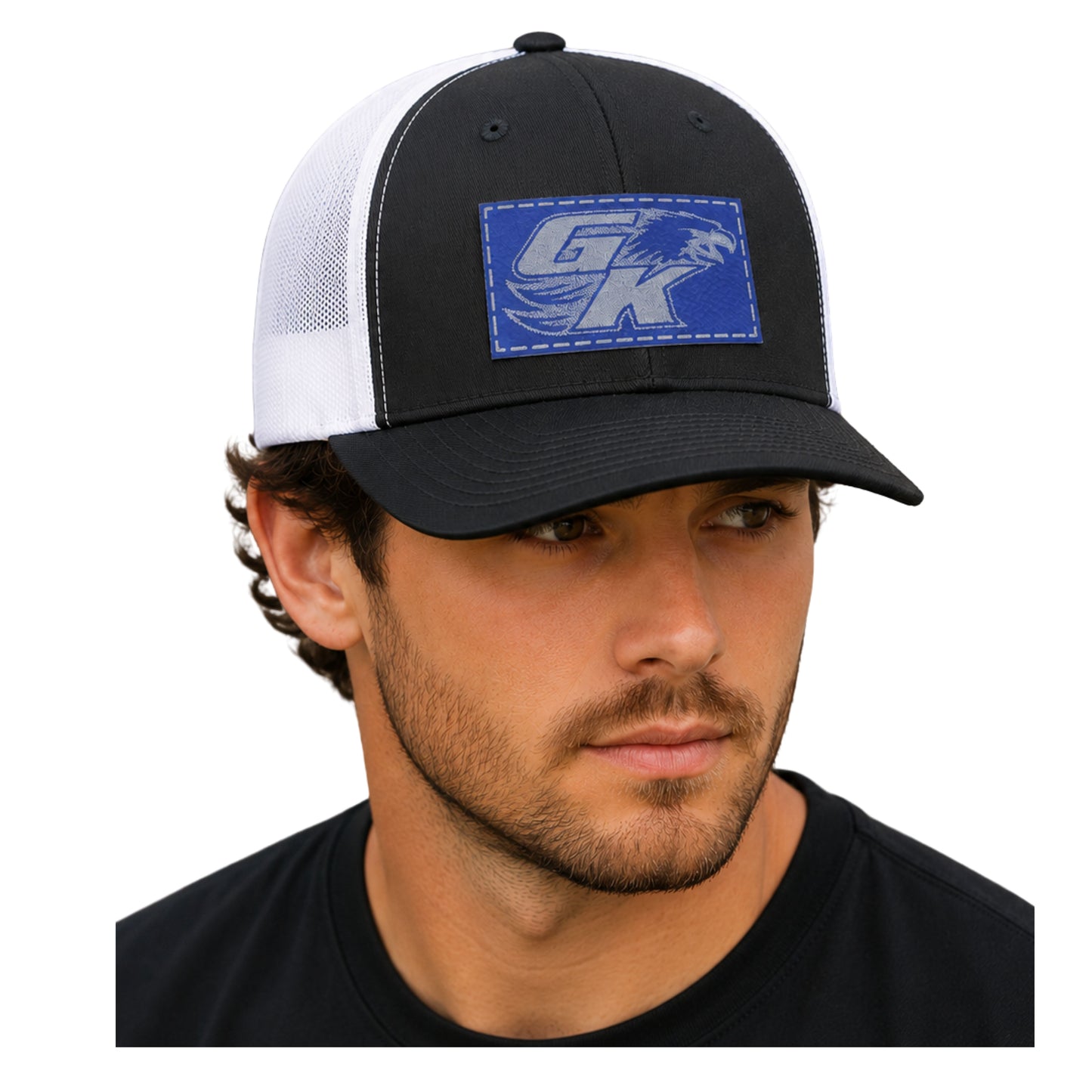 GK Leather Patch Adjustable Hat
