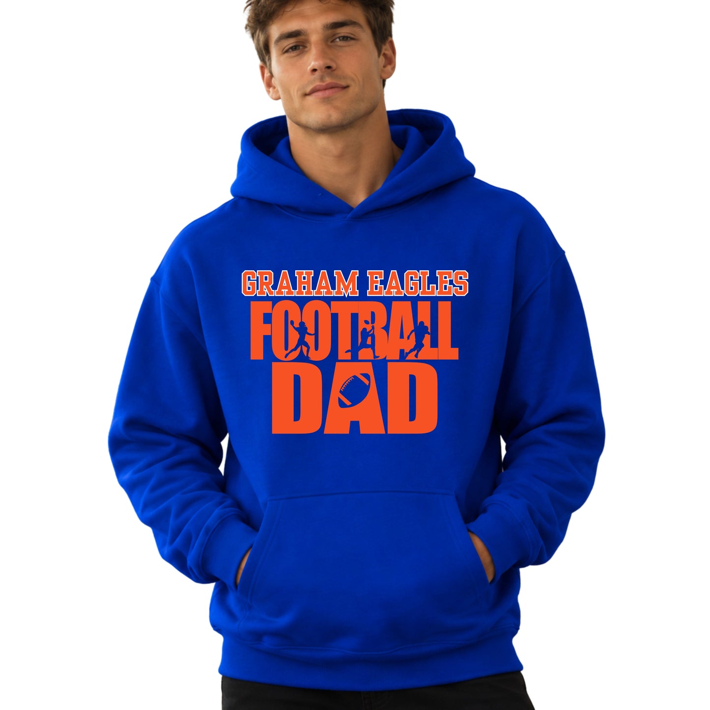 GK DAD ORANGE & BLUE