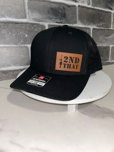 I 2nd That Leather Patch Hat