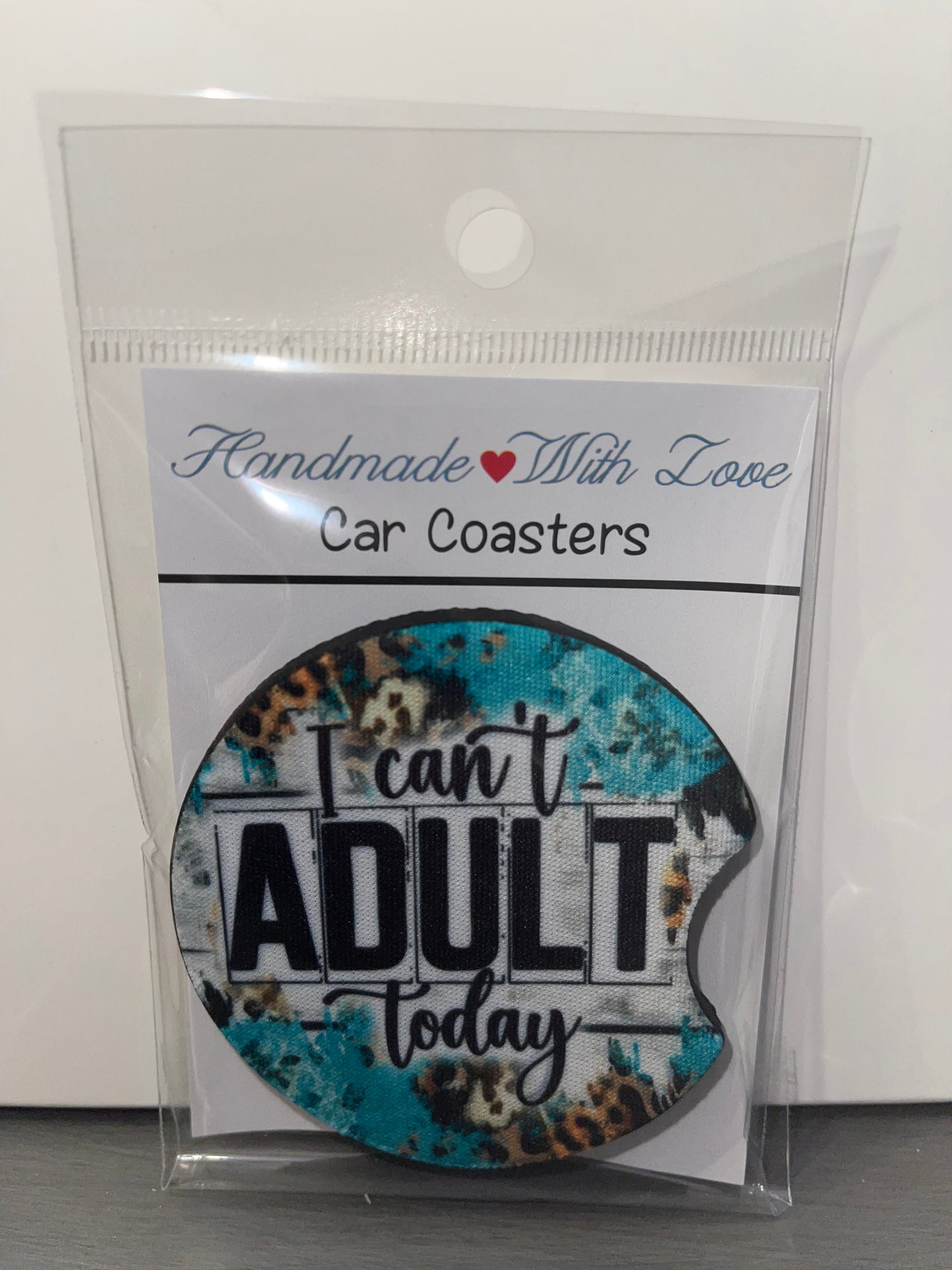 Car Coasters I Can't Adult Today