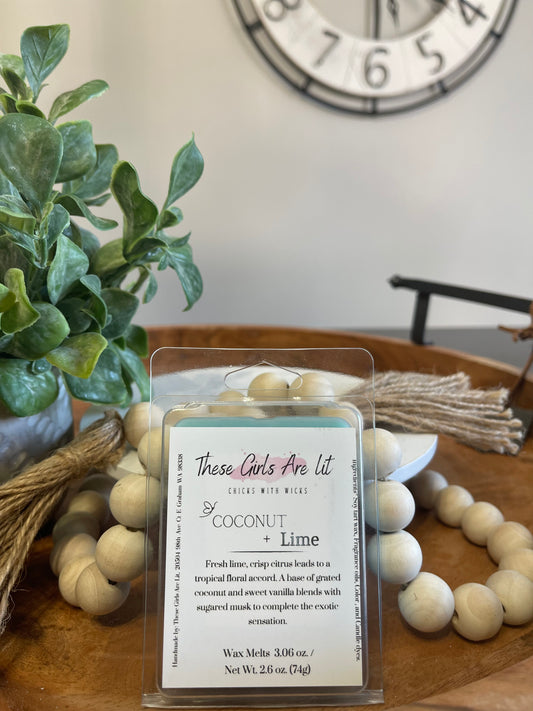 Coconut Lime Wax Melt