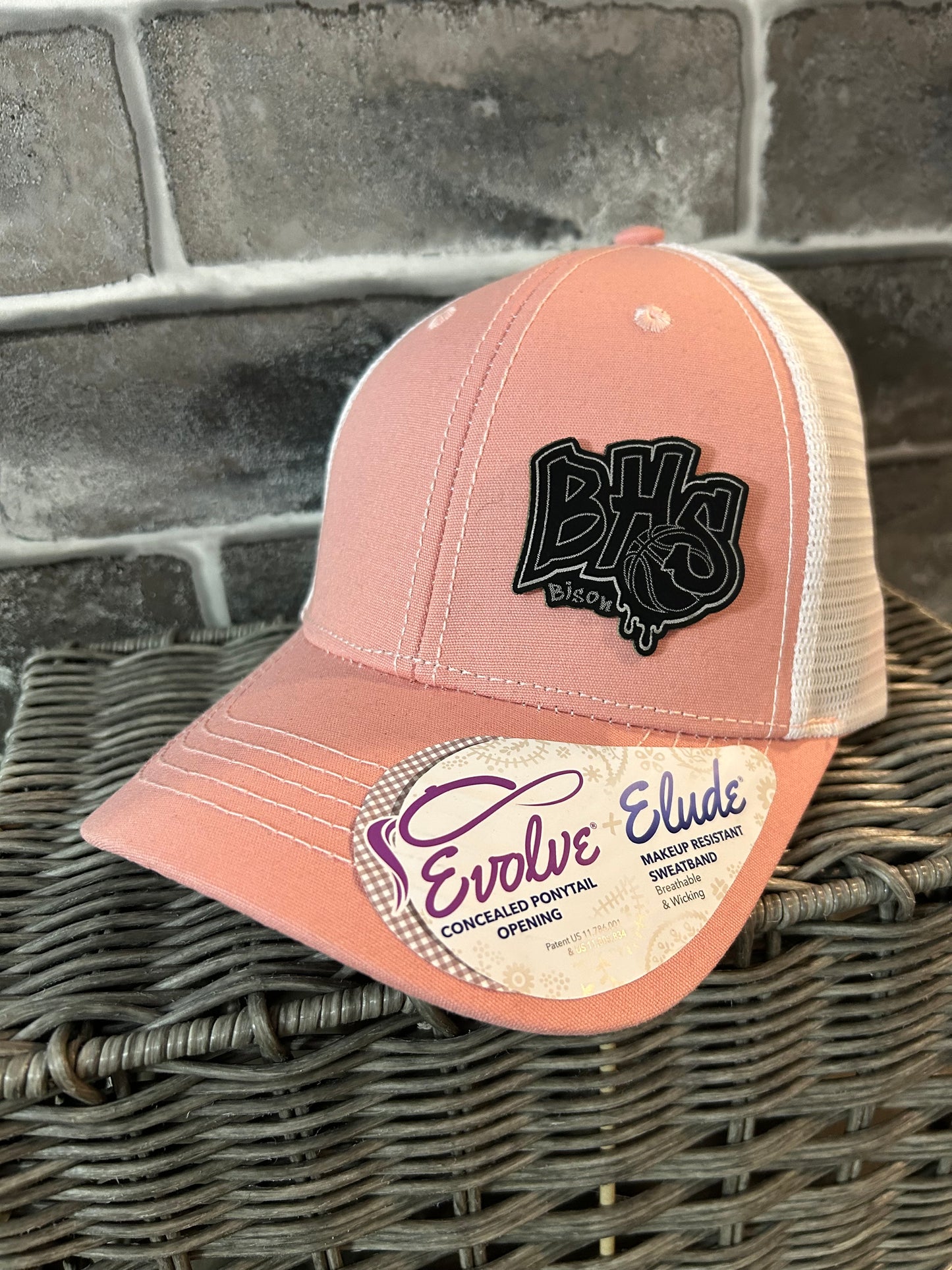 Ponytail Hat-BHS Drip Patch