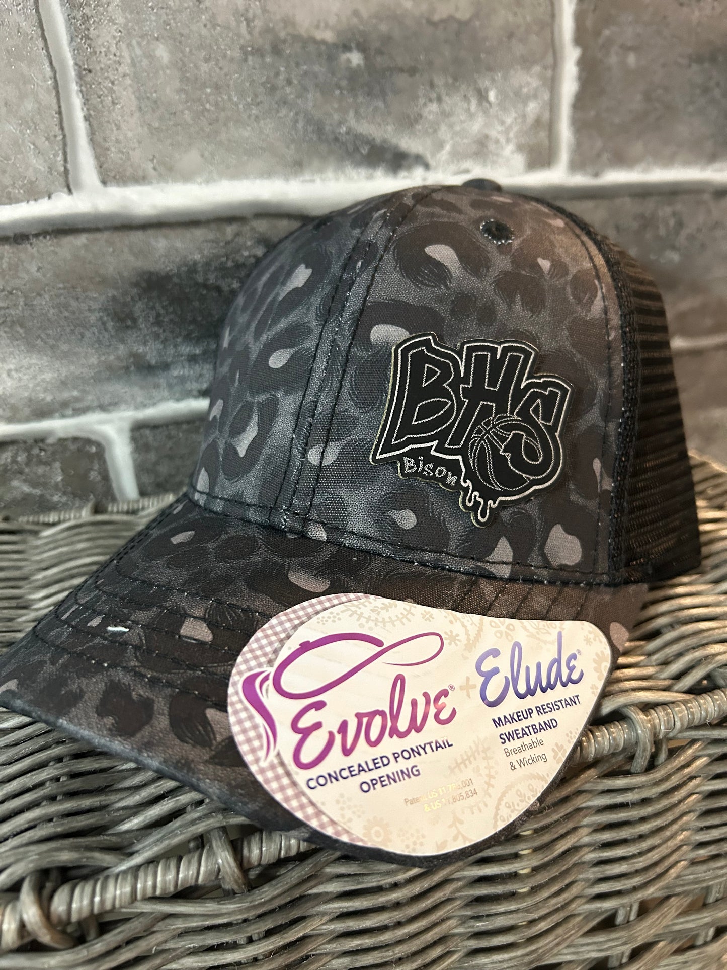 Ponytail Hat-BHS Drip Patch