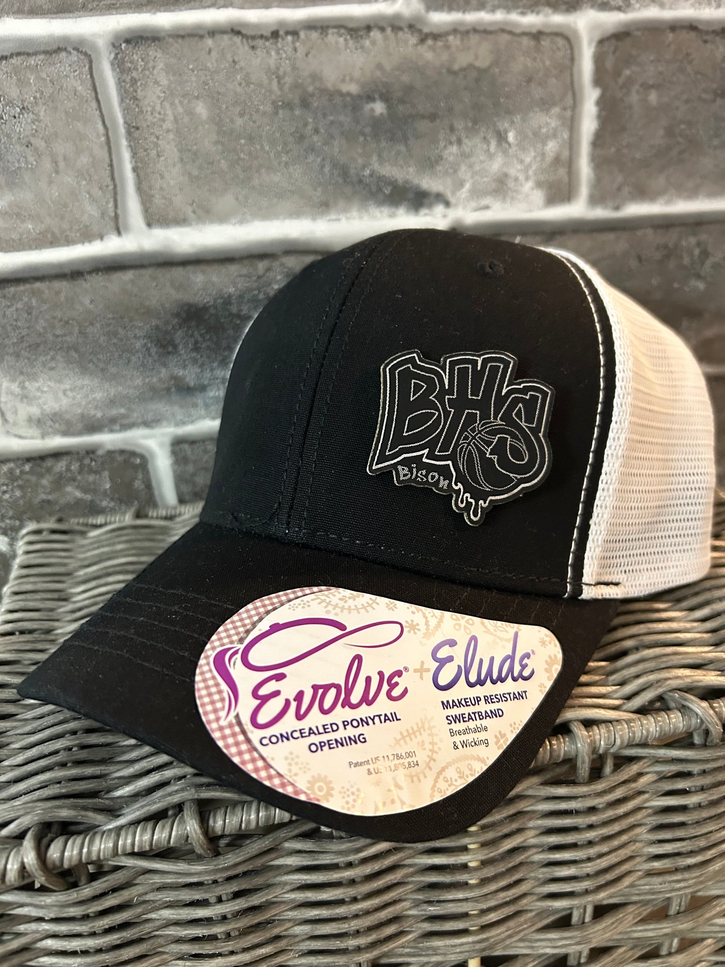 Ponytail Hat-BHS Drip Patch
