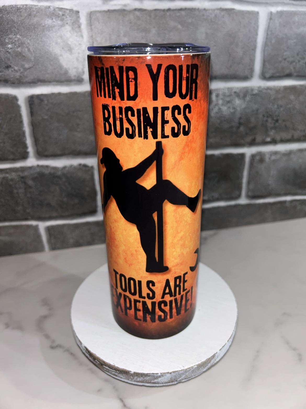 20 oz Mind Your Business Tumbler