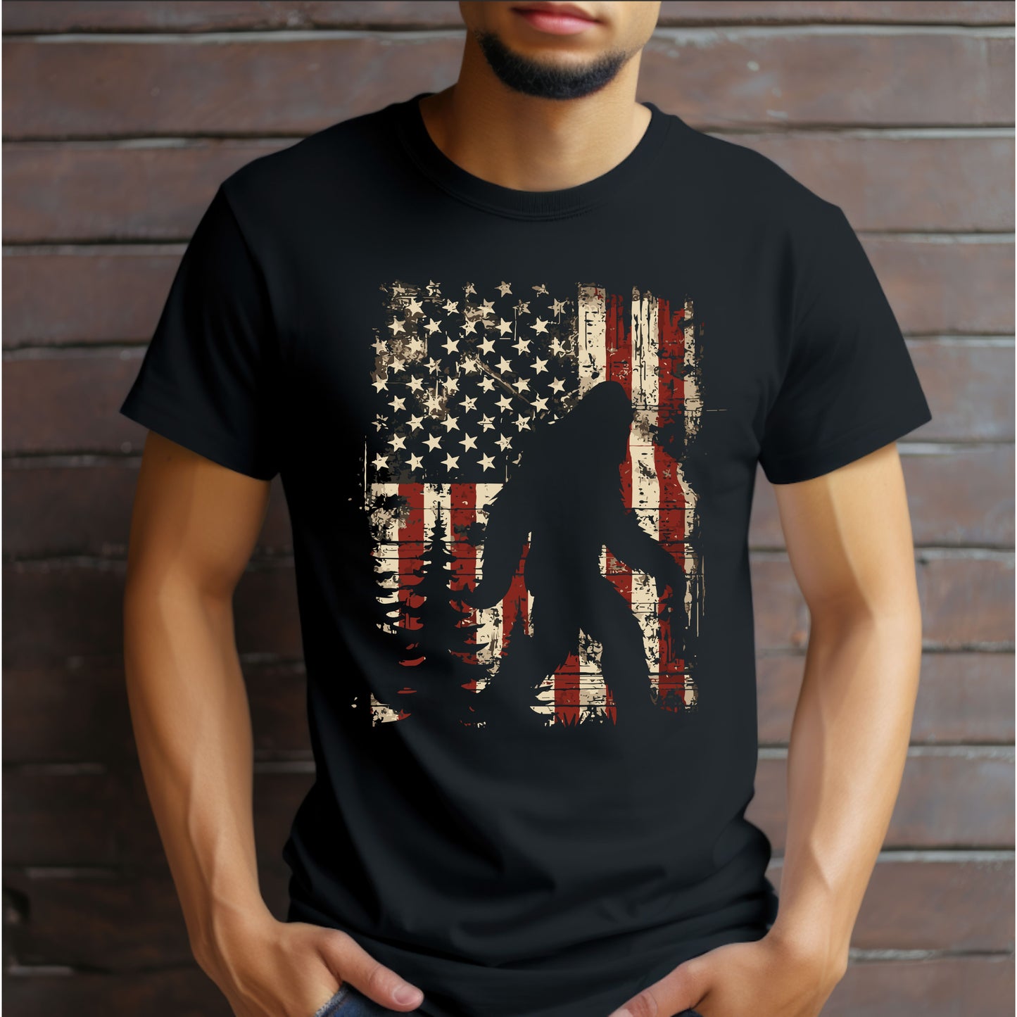 Patriotic Bigfoot
