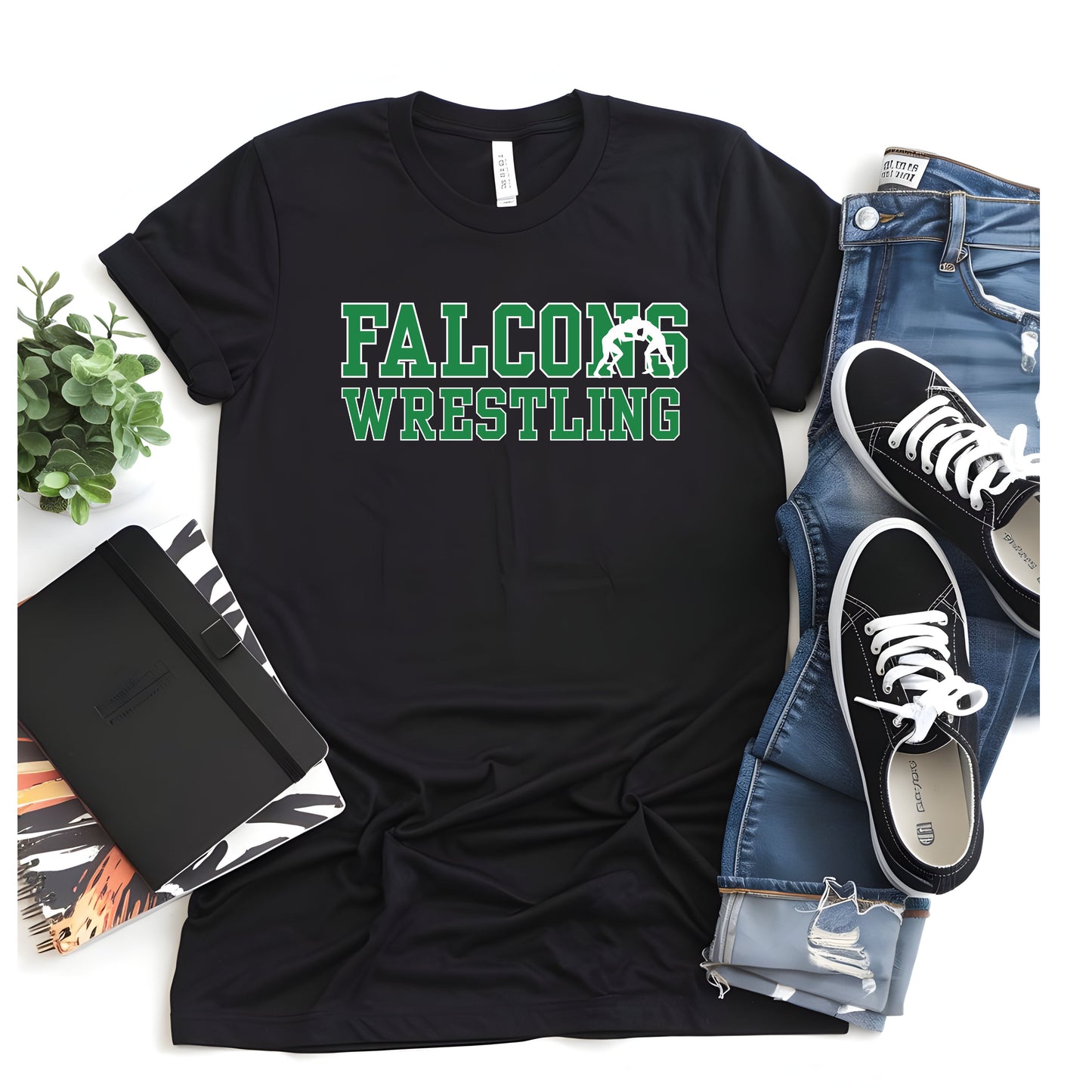 Falcons Wrestling Bold