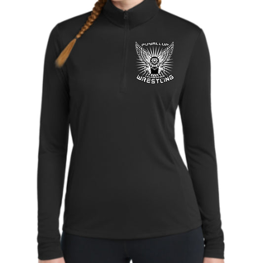 Falcons Women's 1/4 Zip Posi Charge Pullover