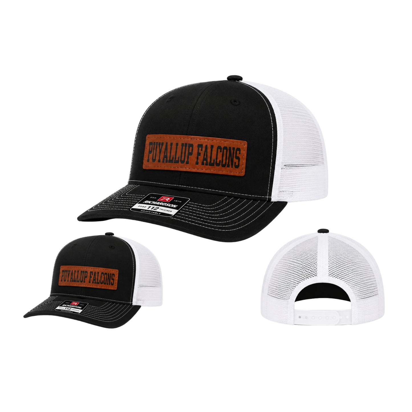 PFW Leather Patch Adjustable Hats