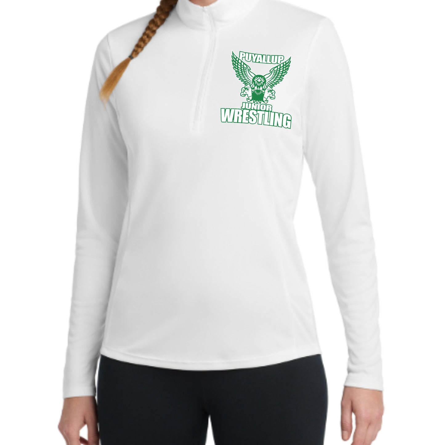 Falcons Women's 1/4 Zip Posi Charge Pullover