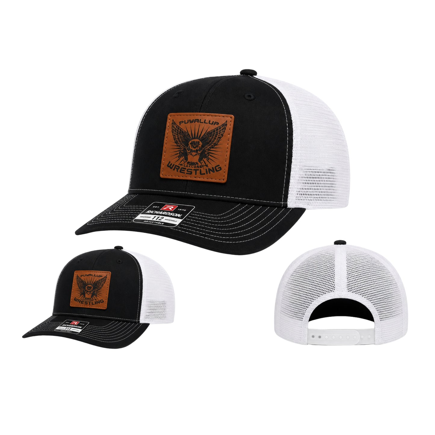 PFW Leather Patch Adjustable Hats