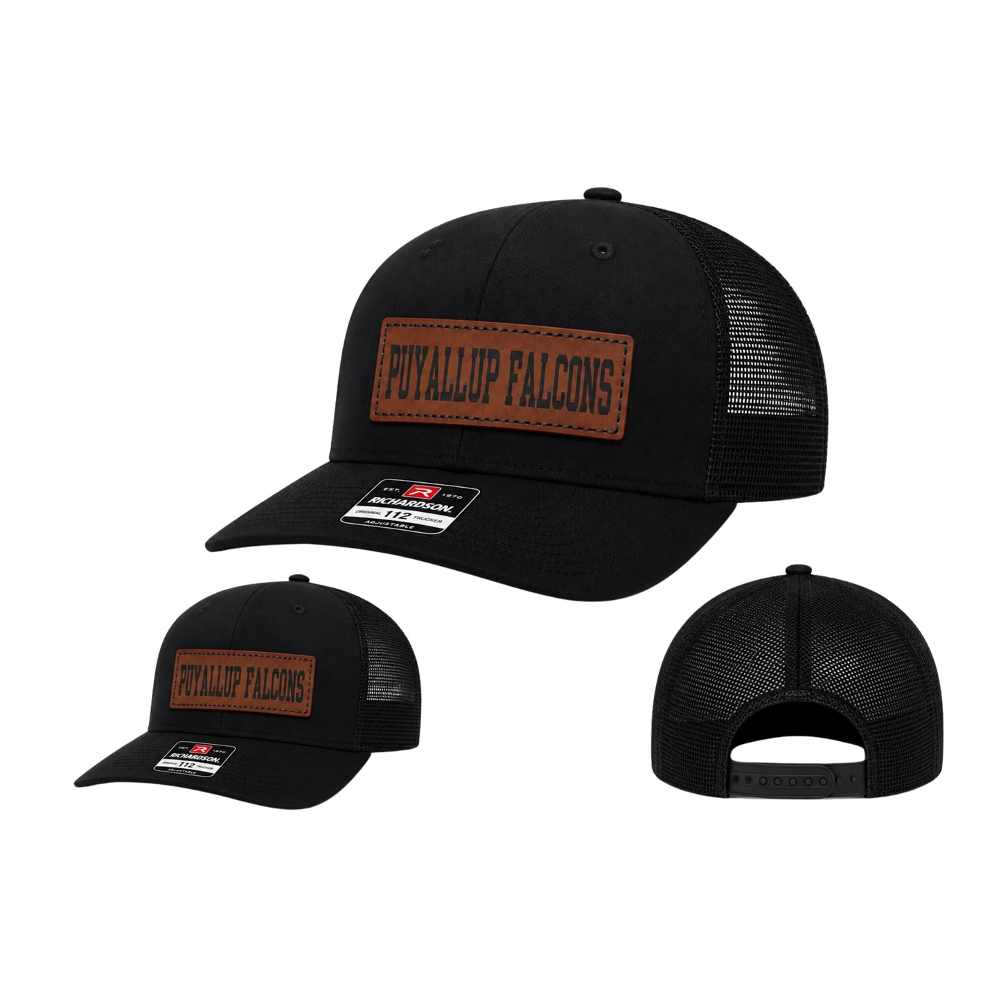 PFW Leather Patch Adjustable Hats