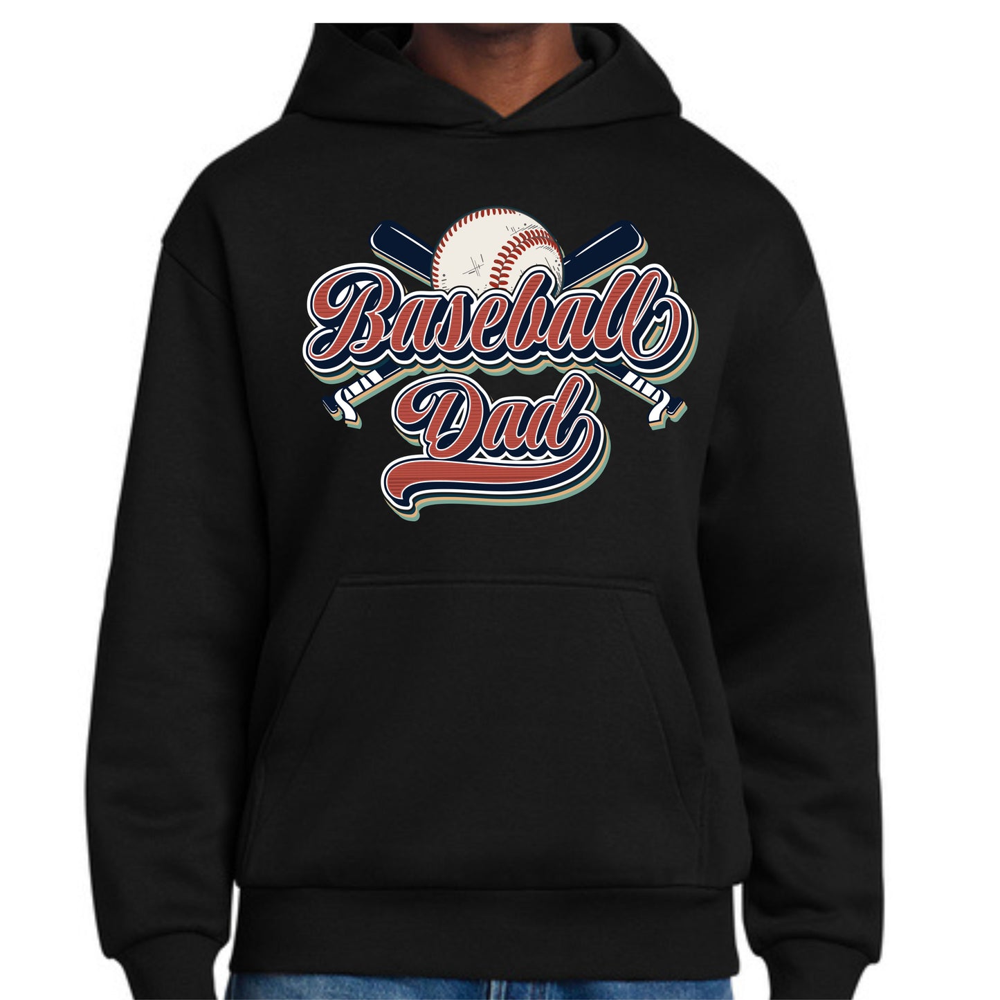 Baseball Dad Retro