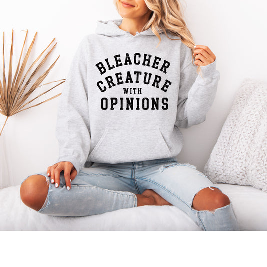 Bleacher Creature With Opinions!