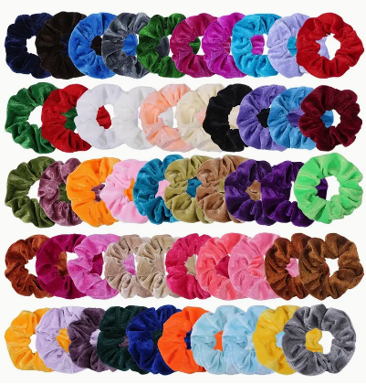 Velvet Hair Scrunchies