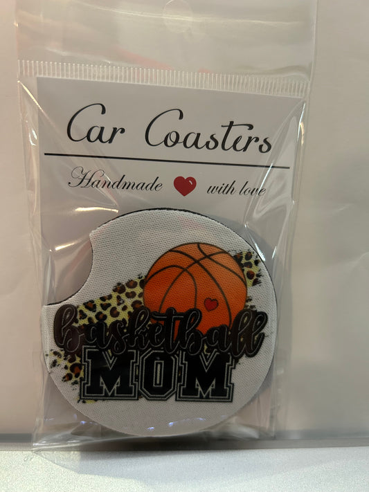 Car Coaster Basketball Mom