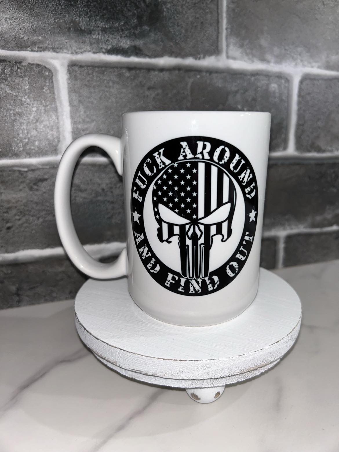 15 oz Fuck Around And Find Out Ceramic Mug