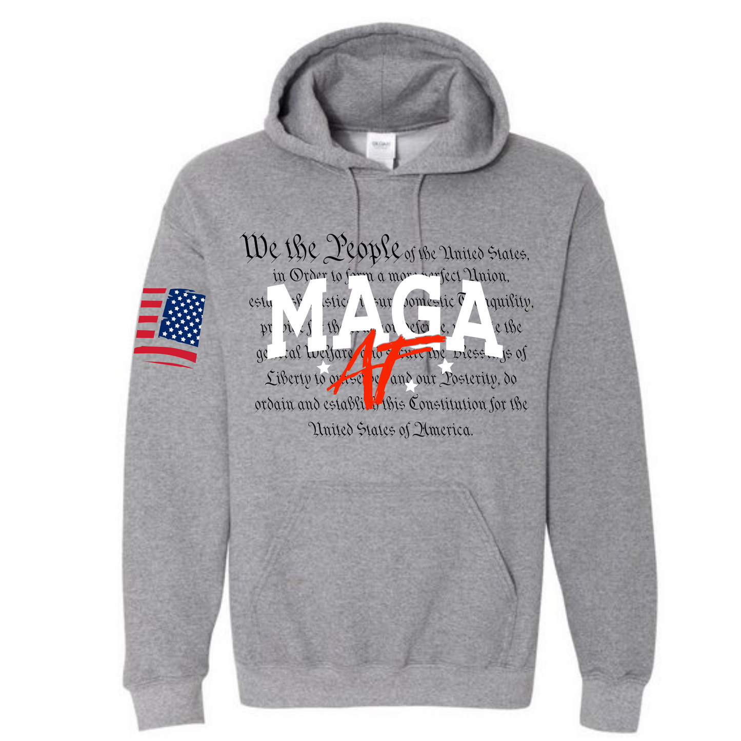 MAGA AF Long Sleeve Hoodie