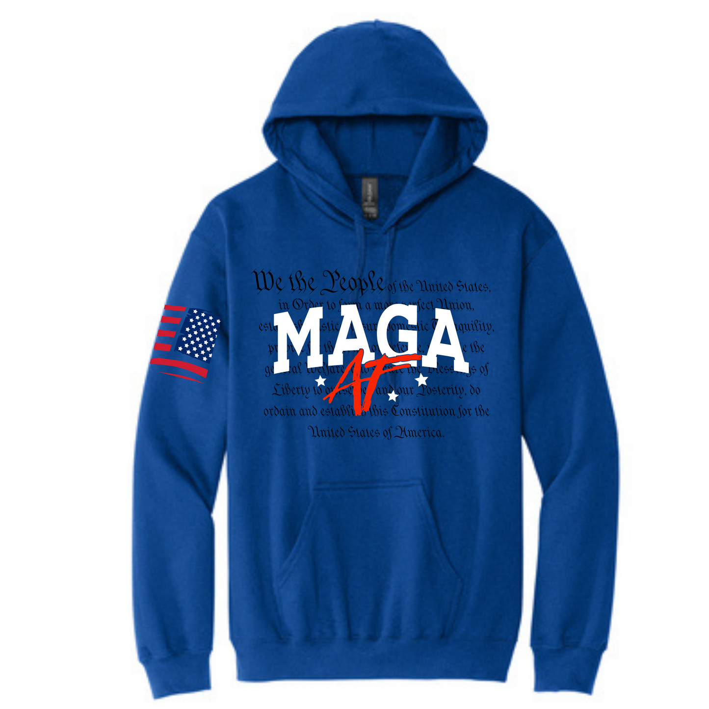 MAGA AF Long Sleeve Hoodie