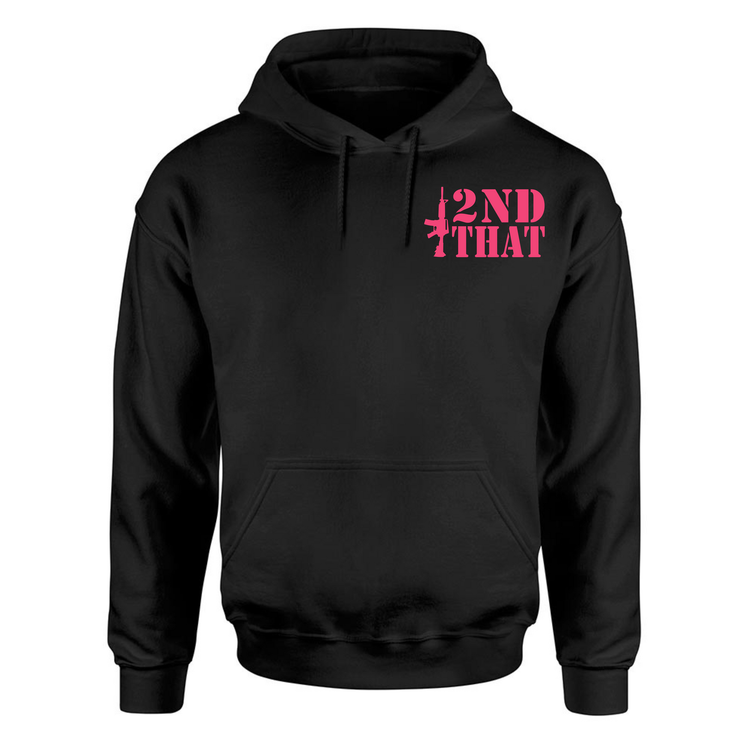 Pink 2nd That Long Sleeve Hooded Sweatshirt