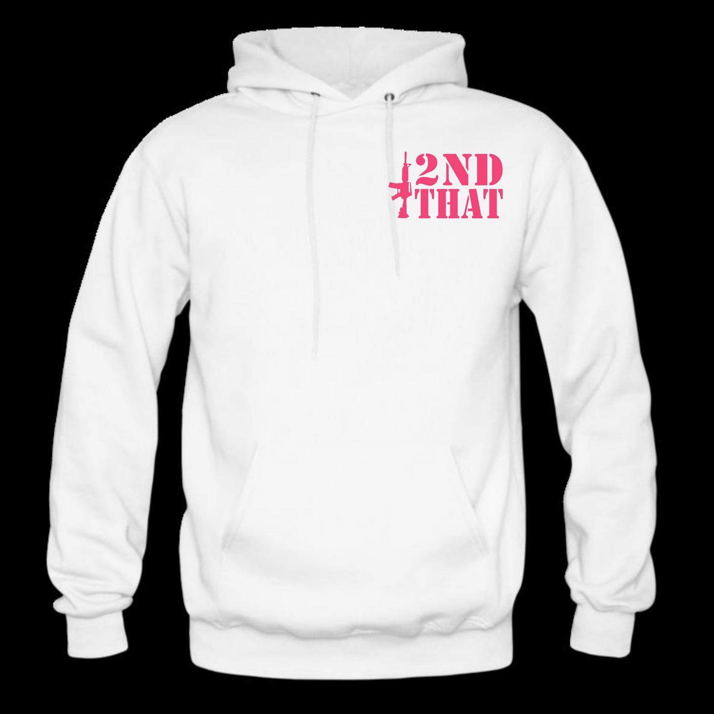 Pink 2nd That Long Sleeve Hooded Sweatshirt