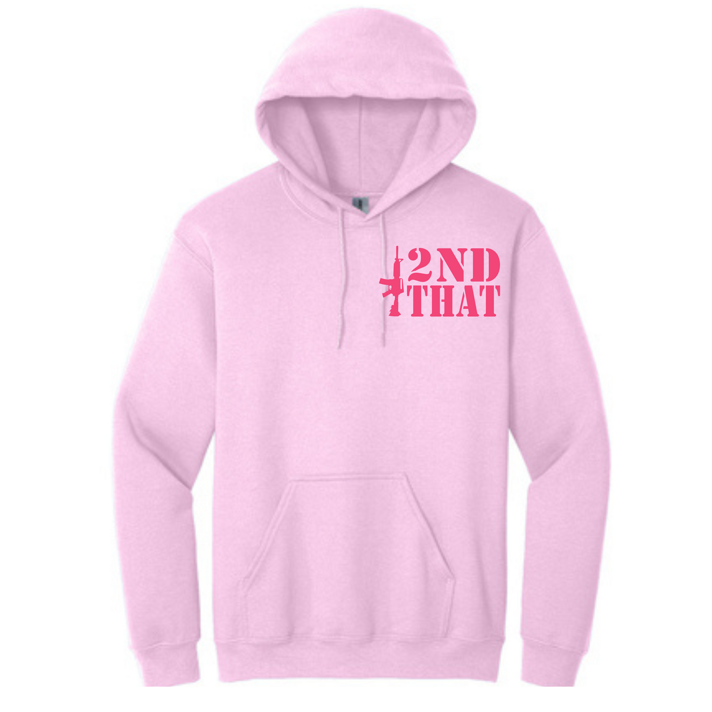 Pink 2nd That Long Sleeve Hooded Sweatshirt