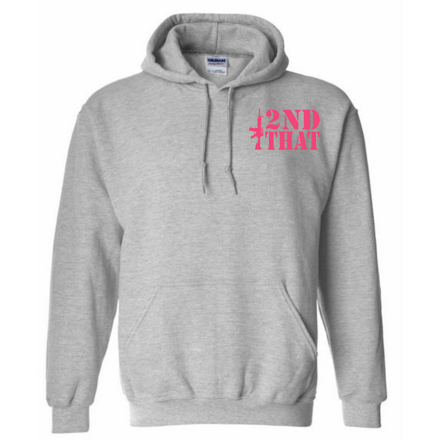 Pink 2nd That Long Sleeve Hooded Sweatshirt