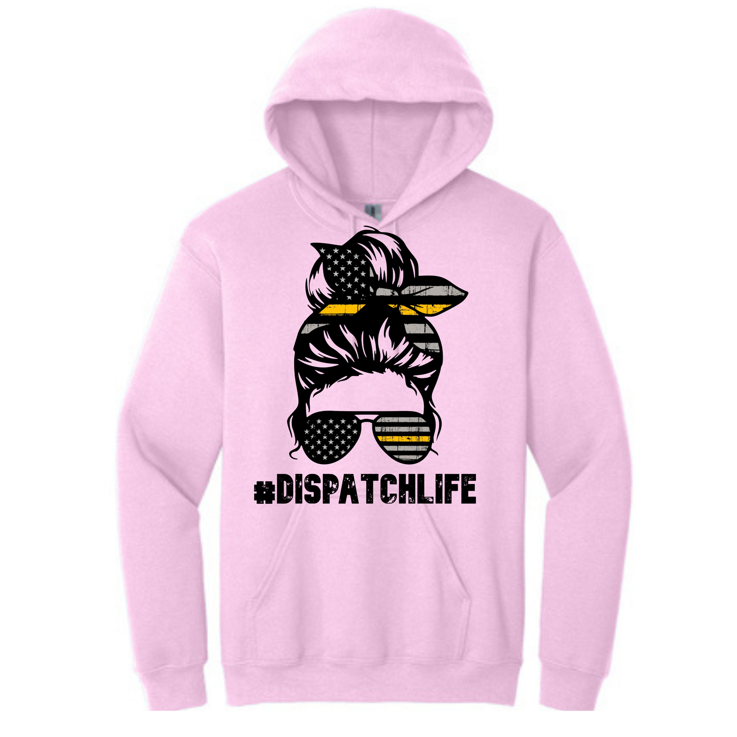 #DispatchLife Long Sleeve Hooded Sweatshirt