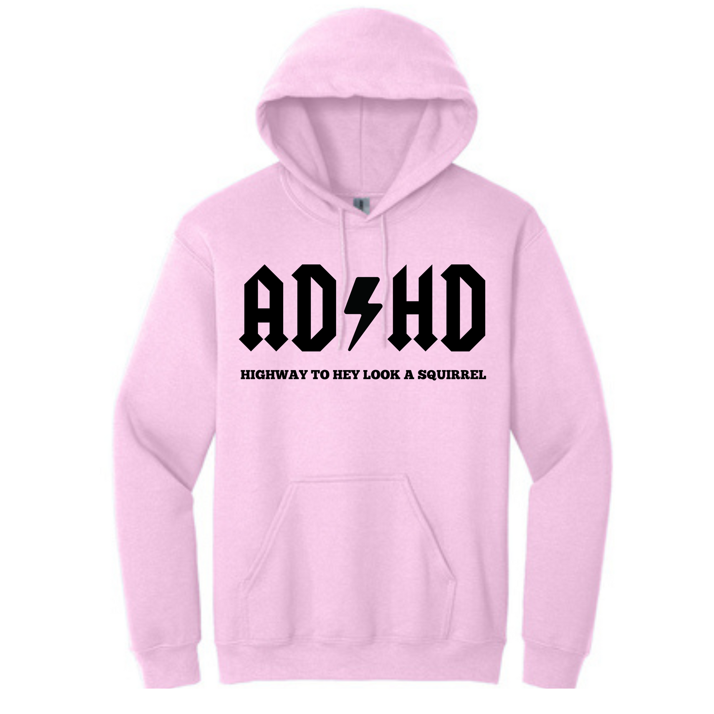 AD/ HD  Long Sleeve Hooded Sweatshirt