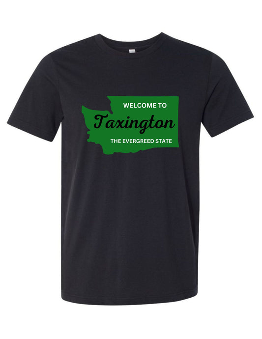 Taxington!! Short Sleeve T-Shirt