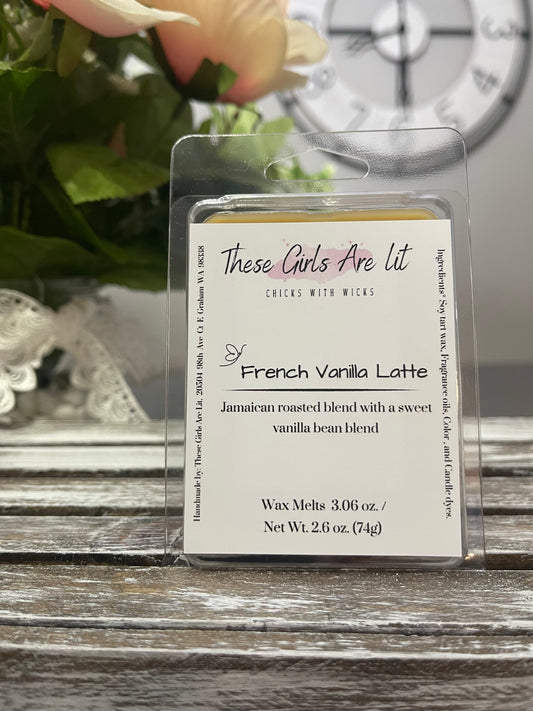 French Vanilla Latte Wax Melt